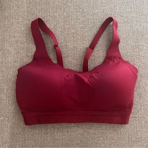 SOLD - Lululemon Fine Form Sports Bra in Star Ruby color, Size 32DD